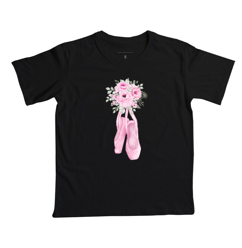 Camiseta Infantil - Ballet Sapatilha