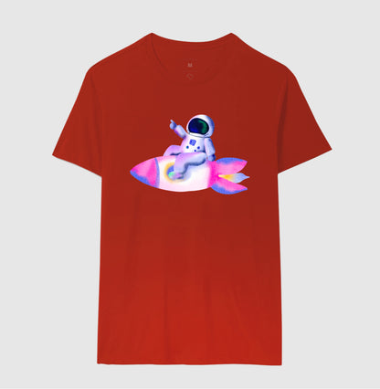 Camiseta - Astronauta na Nave