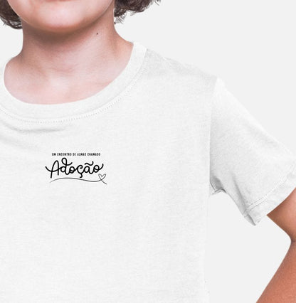 Camiseta Infantil - Adoção 4