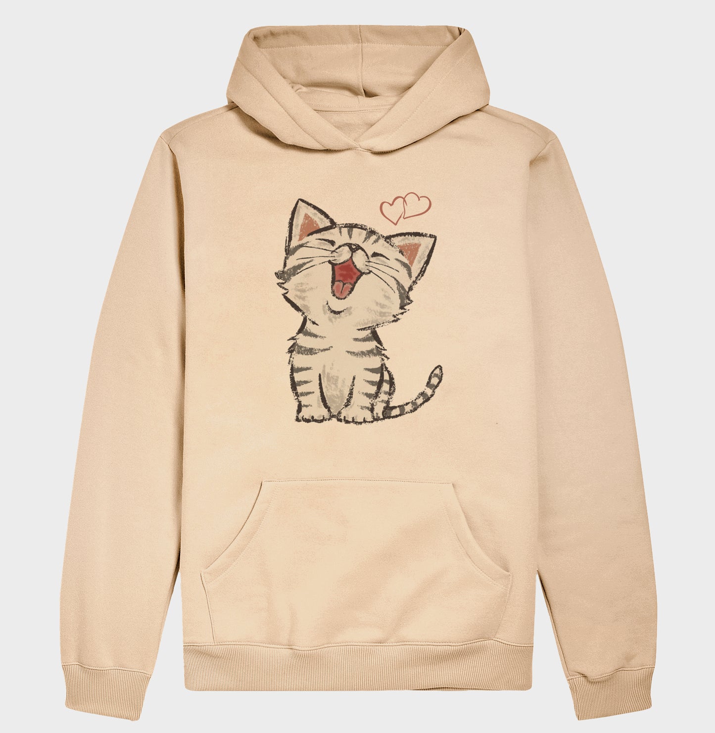 Moletom Hoodie - Gatinho