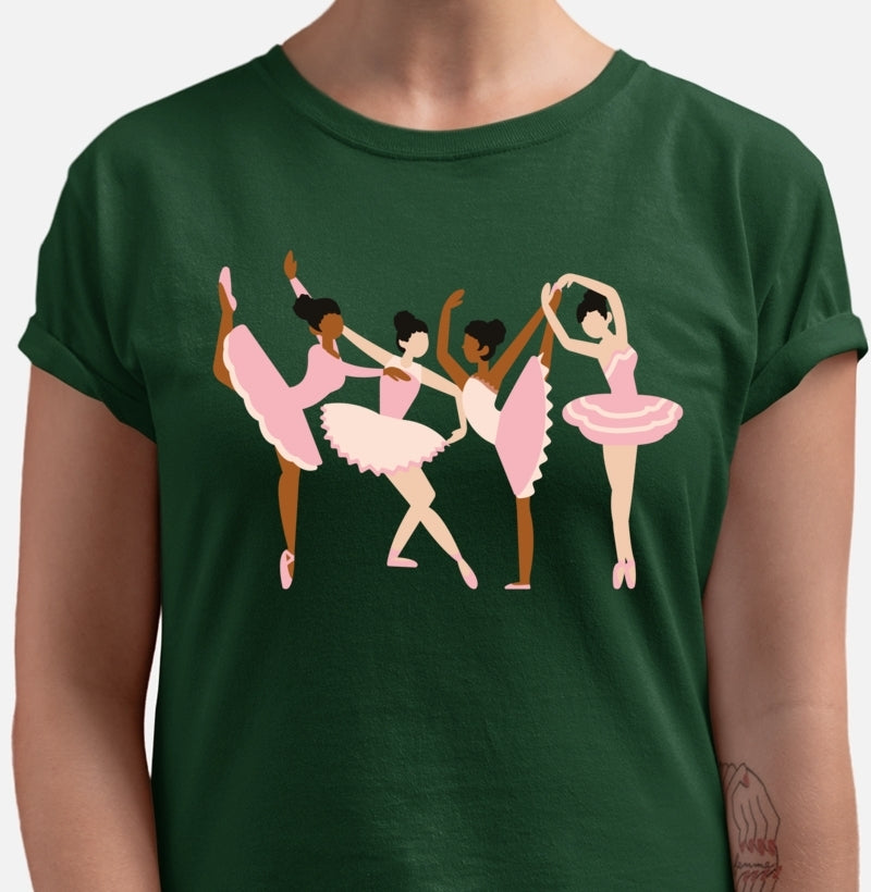 Camiseta - Bailarinas