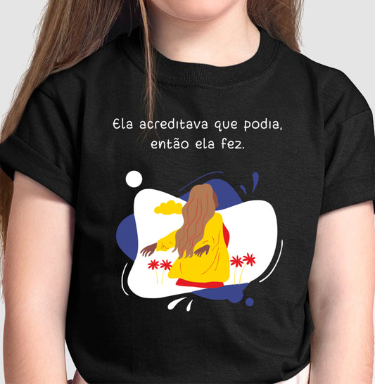 Camiseta Infantil - Girl Power Thalita