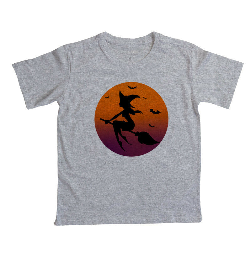 Camiseta Infantil - Bruxa Voadora