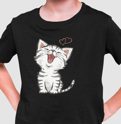 Camiseta Infantil - Gatinho