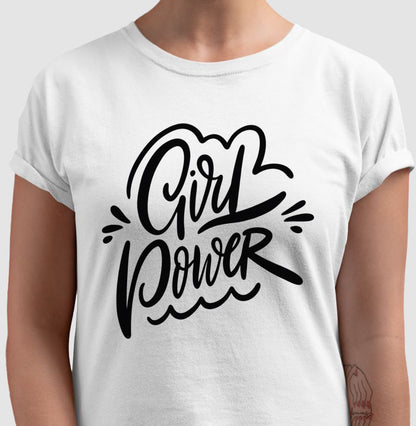 Camiseta - Girl Power Bianca