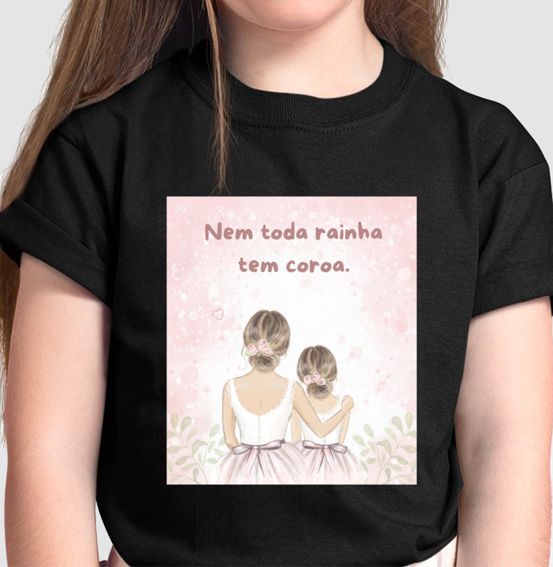 Camiseta Infantil - Mãe Bailarina