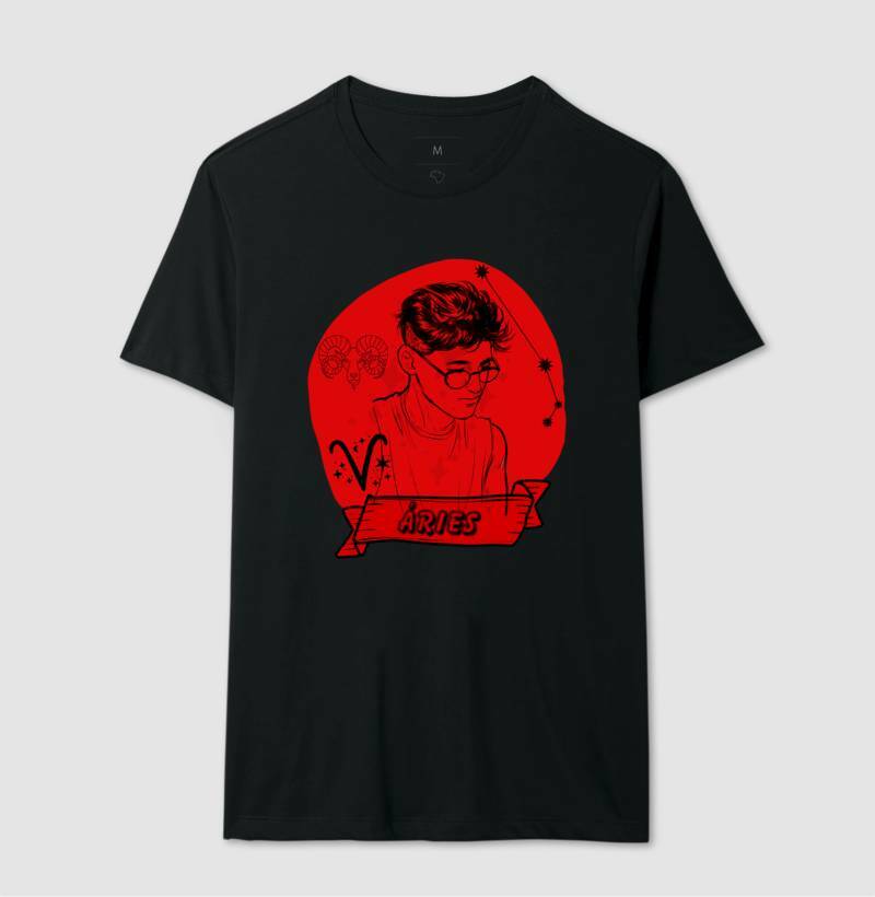 Camiseta - Áries Homem