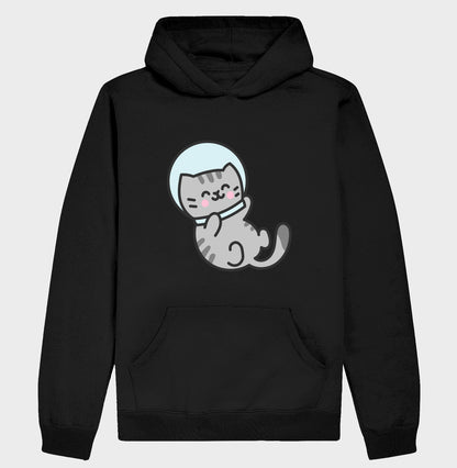 Moletom Hoodie - Gato Astronauta