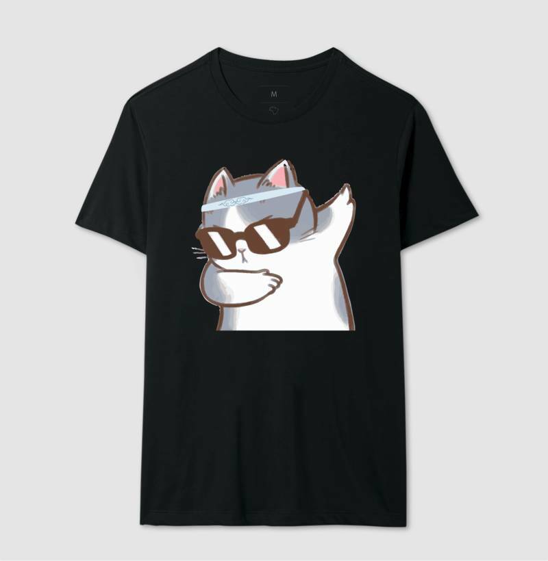 Camiseta - Gato Divertido