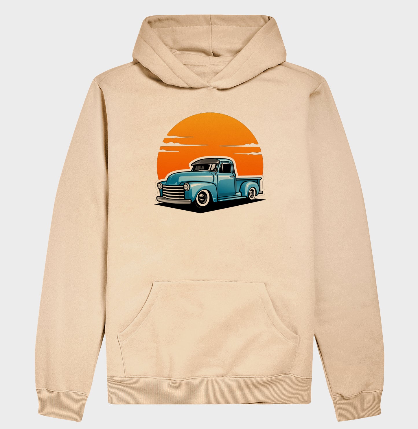 Moletom Hoodie - Carro Retrô