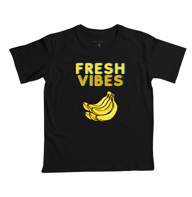 Camiseta Infantil - Banana Vibes