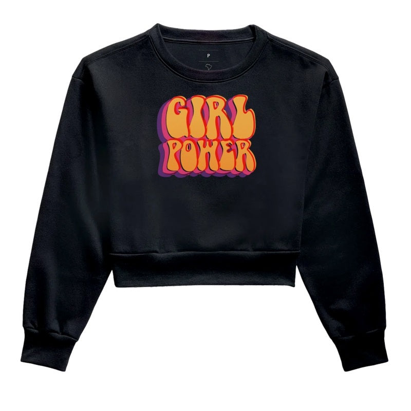 Moletom Cropped - Girl Power Fernanda
