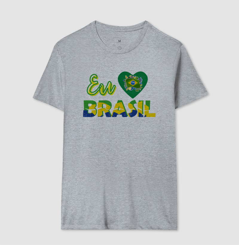 Camiseta - Eu amo Brasil