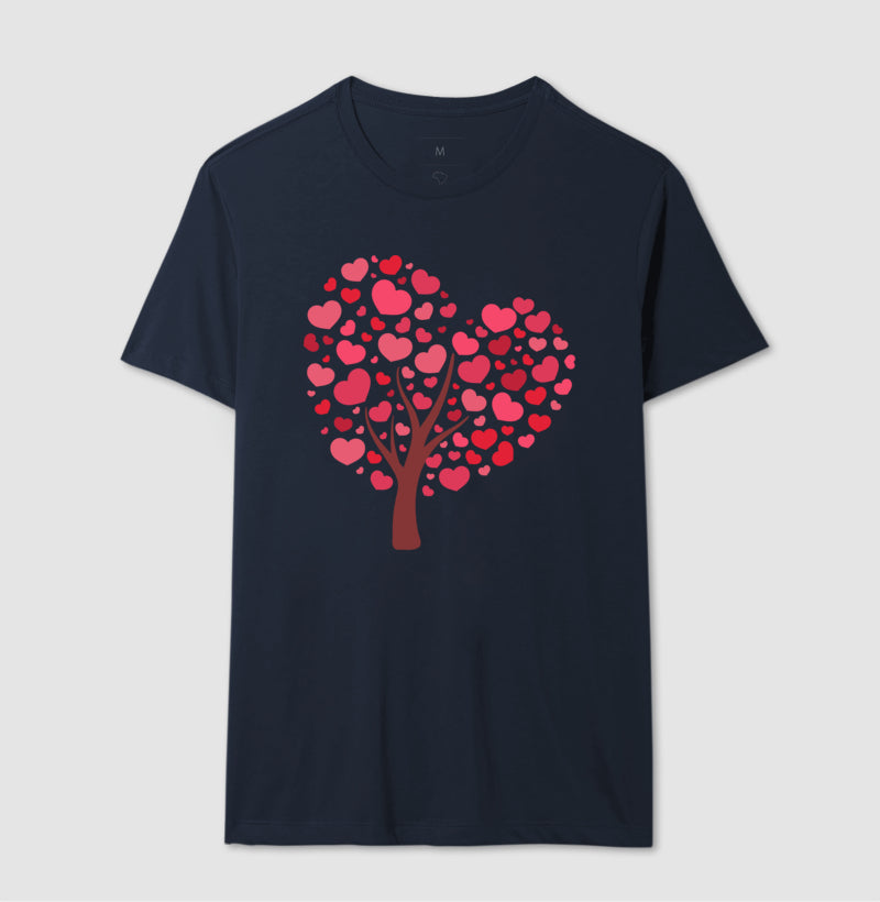Camiseta - Árvore de Coração