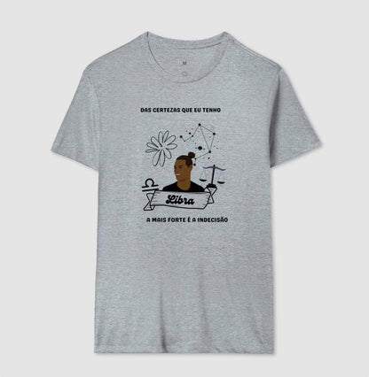 Camiseta - Libra Indecisão Homem