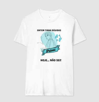 Camiseta - Peixes Dúvidas Homem