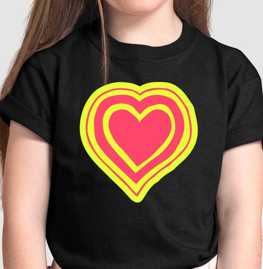 Camiseta Infantil - Coração