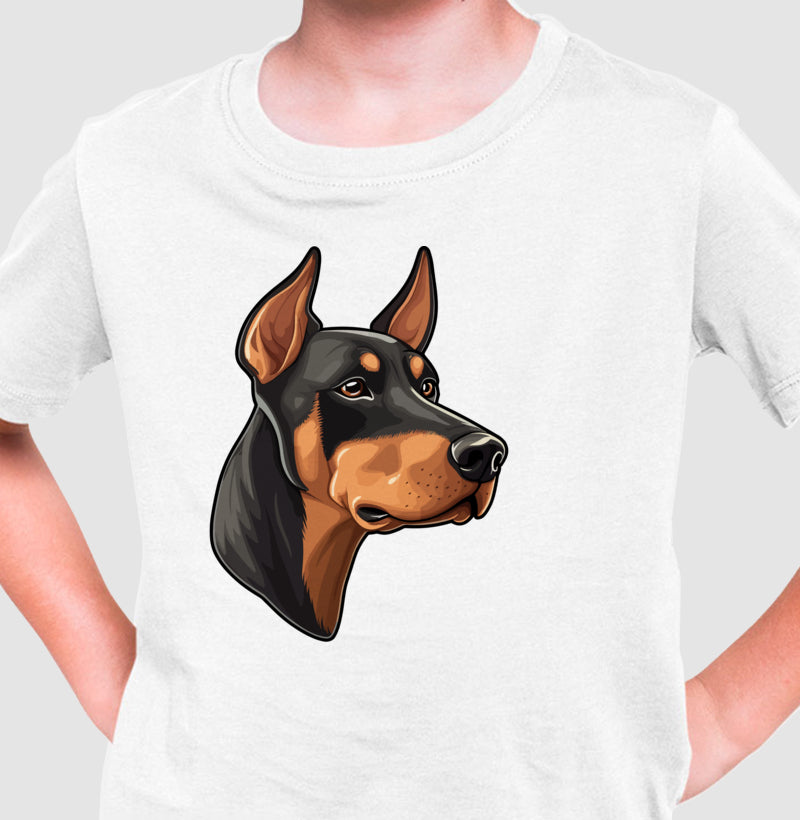 Camiseta Infantil - Doberman