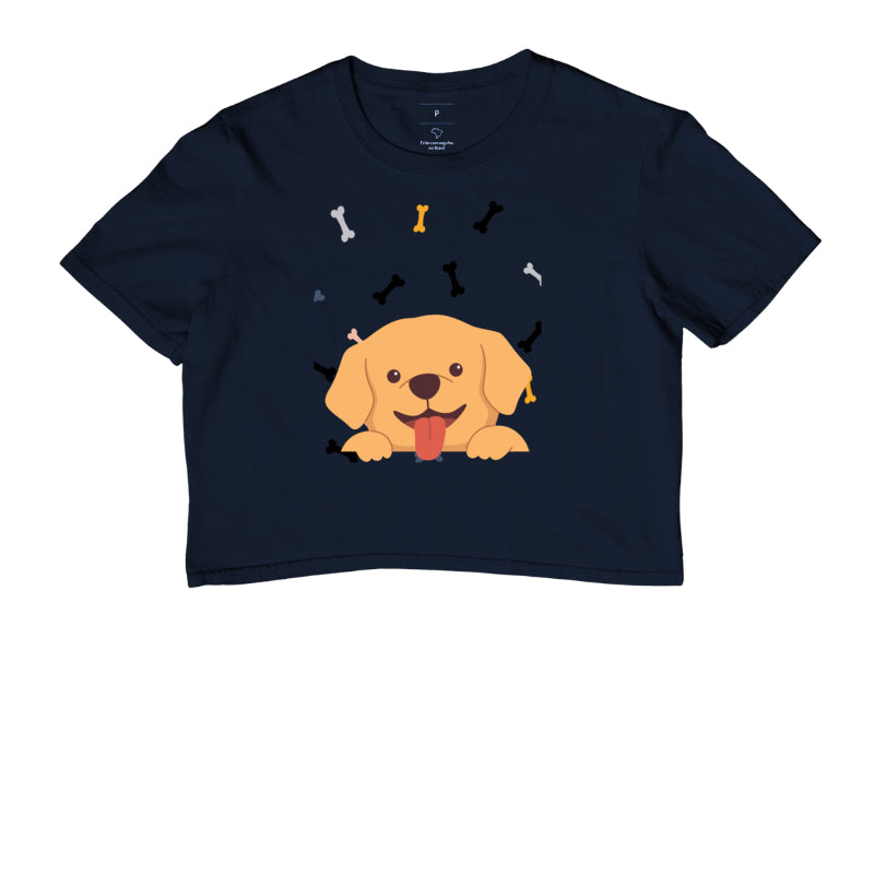 Cropped Cute - Dog Caramelo