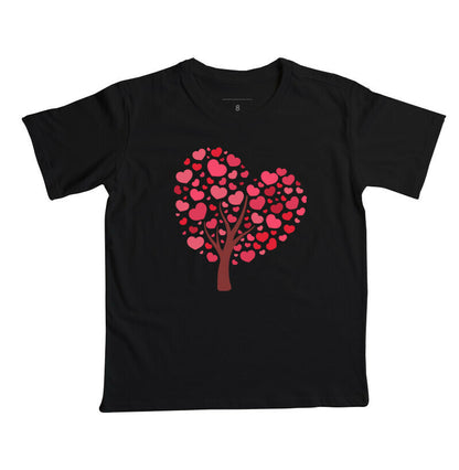 Camiseta Infantil - Árvore de Coração