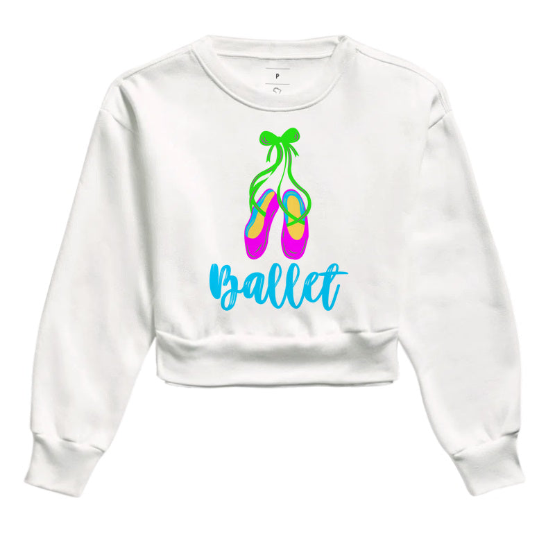 Moletom Cropped - Ballet