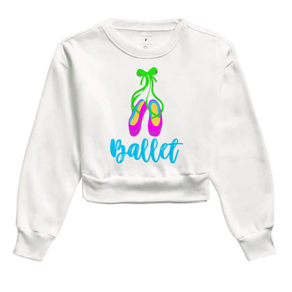 Moletom Cropped - Ballet