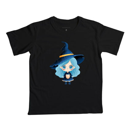 Camiseta Infantil - Bruxinha Azul