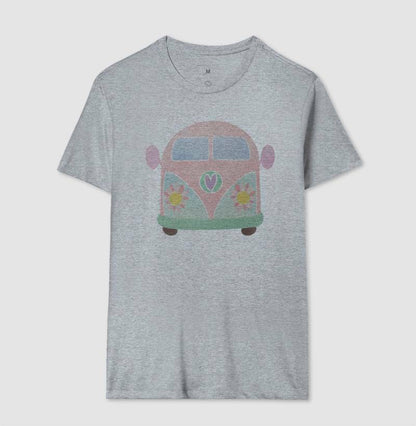 Camiseta - Kombi Rosa