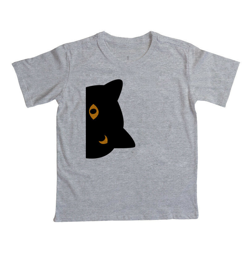 Camiseta Infantil - Black Cat