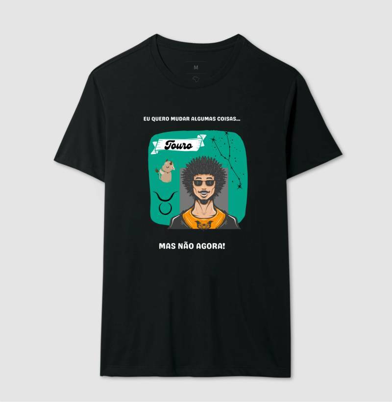 Camiseta - Touro Mudanças Homem