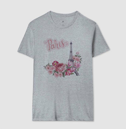 Camiseta - Paris Rosa