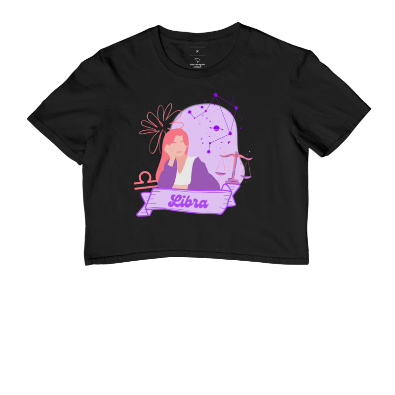 Cropped - Libra Mulher