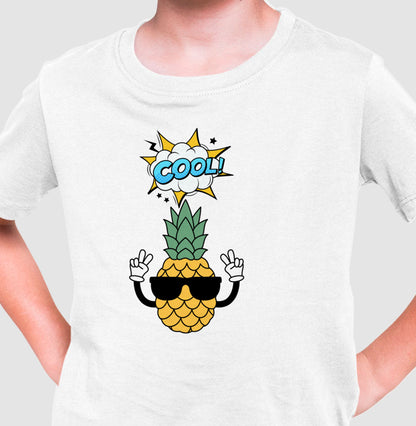 Camiseta Infantil - Abacaxi Cool