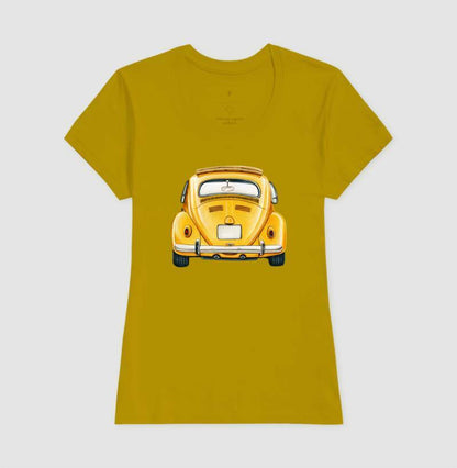 Baby Look - Fusca Amarelo