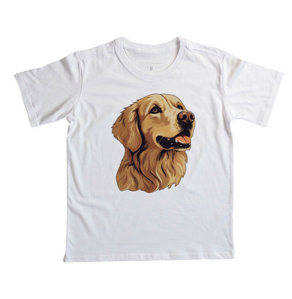 Camiseta Infantil - Golden Retriever