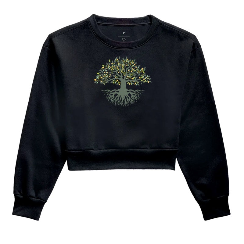 Moletom Cropped - Raiz