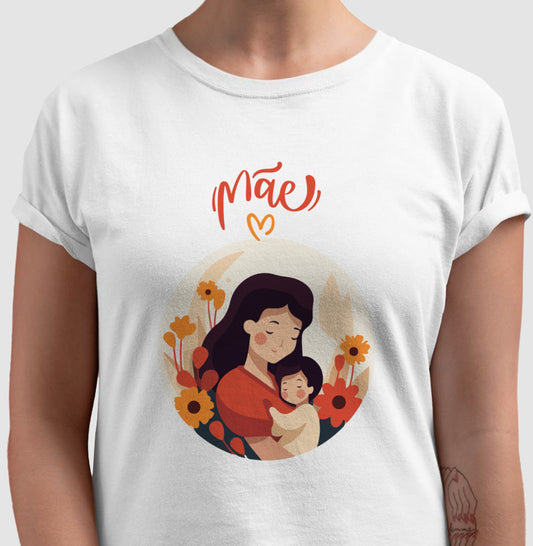 Camiseta - Mãe Flor