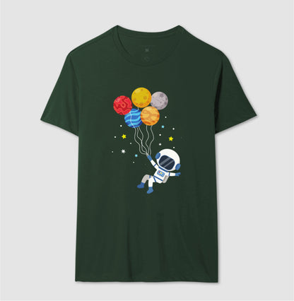 Camiseta - Astronauta de Bexiga