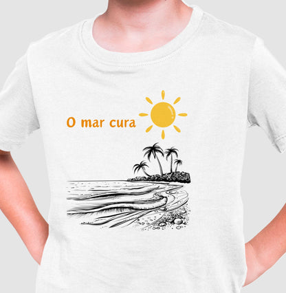 Camiseta Infantil - Mar Cura