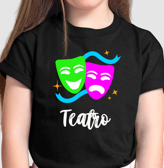 Camiseta Infantil - Teatro