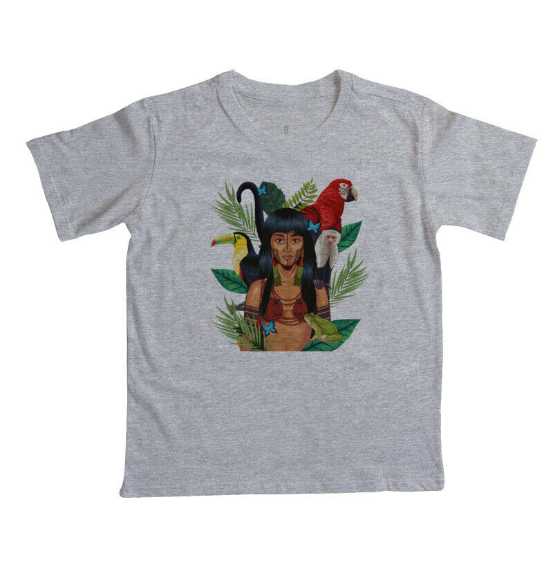 Camiseta Infantil - Girl Power Jurema