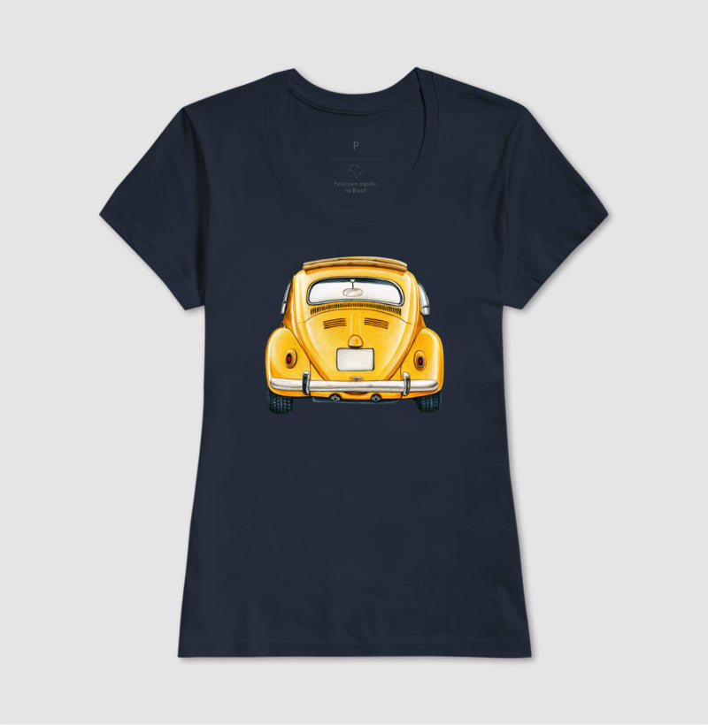 Baby Look - Fusca Amarelo