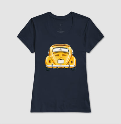 Baby Look - Fusca Amarelo