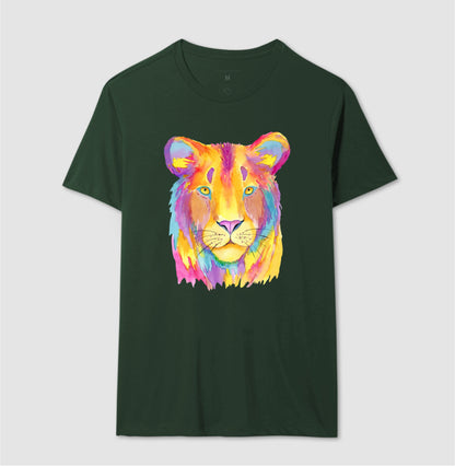 Camiseta - Leoa Colorida