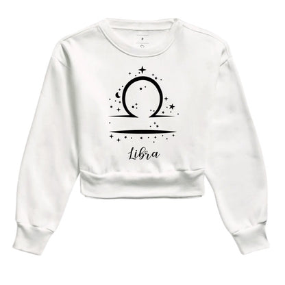 Moletom Cropped - Libra