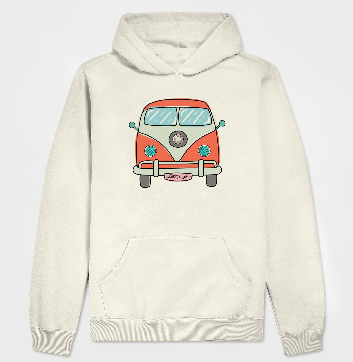 Moletom Hoodie - Kombi Laranja