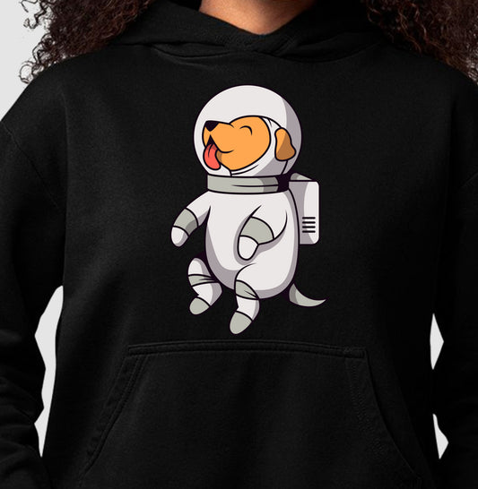 Moletom Hoodie - Cachorro Astronauta