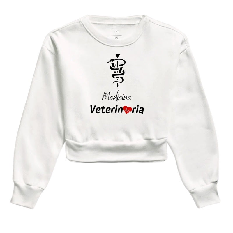 Moletom Cropped - Vet