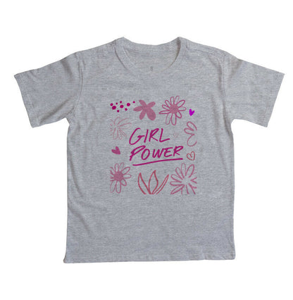 Camiseta Infantil - Girl Power Flávia