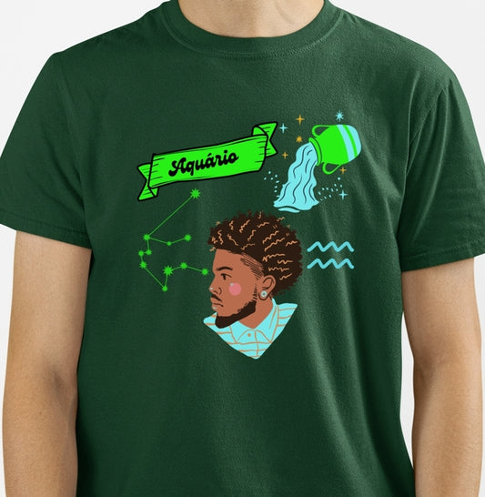 Camiseta - Aquário Homem